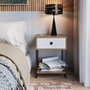 Ver imagem 1 de Mesa de Cabeceira Industrial P1026