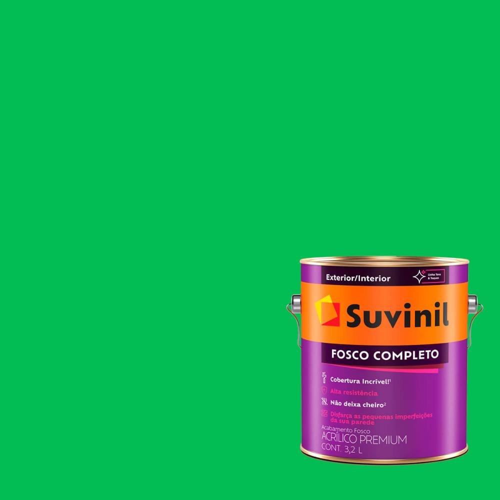 Tinta Acrílica Pitão Verde Fosca 3,2L - Suvinil