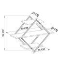 Ver imagem 4 de Prateleira Decorativa Diamante P1018