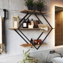 Ver imagem 5 de Prateleira Decorativa Diamante Grande P1020