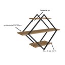 Ver imagem 3 de Prateleira Decorativa Diamante Grande P1020