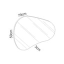 Ver imagem 2 de Kit 3 Espelhos Painel Decorativo Orgânico