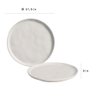CONJUNTO C/ 6 PRATOS DE SOBREMESA BIO STONEWARE VIT Ø 21,5cm - 3