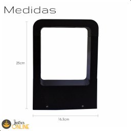 Kit de 3 Luminárias Balizadores Moderno Jardim De Piso Led - 10