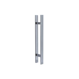 Puxador para Porta Barra Chata Aço Inoxidavel 80cm Polido - 1