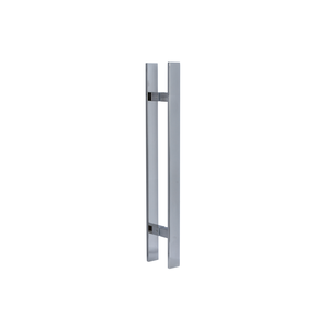Puxador para Porta Barra Chata Aço Inoxidavel 80cm Polido