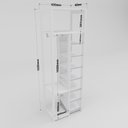 Ver imagem 5 de Closet Cali com Sapateira Branco/Aveiro