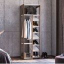 Ver imagem 1 de Closet Cali com Sapateira Branco/Aveiro