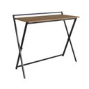 Ver imagem 2 de Escrivaninha Mesa Escritório Industrial Dobrável 94cm Simples P1022