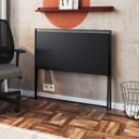 Ver imagem 4 de Escrivaninha Mesa Escritório Industrial Dobrável 94cm Simples P1022