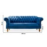 Sofá Chesterfield Clássico 3 Lugares - 4