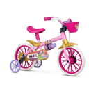 Ver imagem 1 de Bicicleta Infantil Princesas Disney Aro 12 Nathor