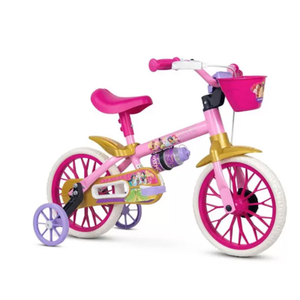 Bicicleta Infantil Princesas Disney Aro 12 Nathor