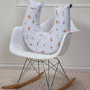 Ver imagem 3 de Almofada Amamentação Bebê 100% Algodão Percal 200 Fios Moderninhos:safari