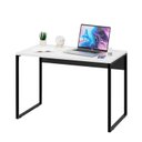 Ver imagem 3 de Escrivaninha Mesa Escritório Diretor Estilo 100cm Industrial Branco