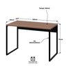 Escrivaninha Mesa Para Escritório Diretor Estilo Industrial 100cm - 4