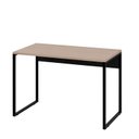 Ver imagem 3 de Escrivaninha Mesa Escritório Diretor Estilo 100cm Industrial Carvalho Bege