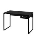 Ver imagem 4 de Mesa de Escritório Escrivaninha 1 Gaveta 100cm Industrial Preto