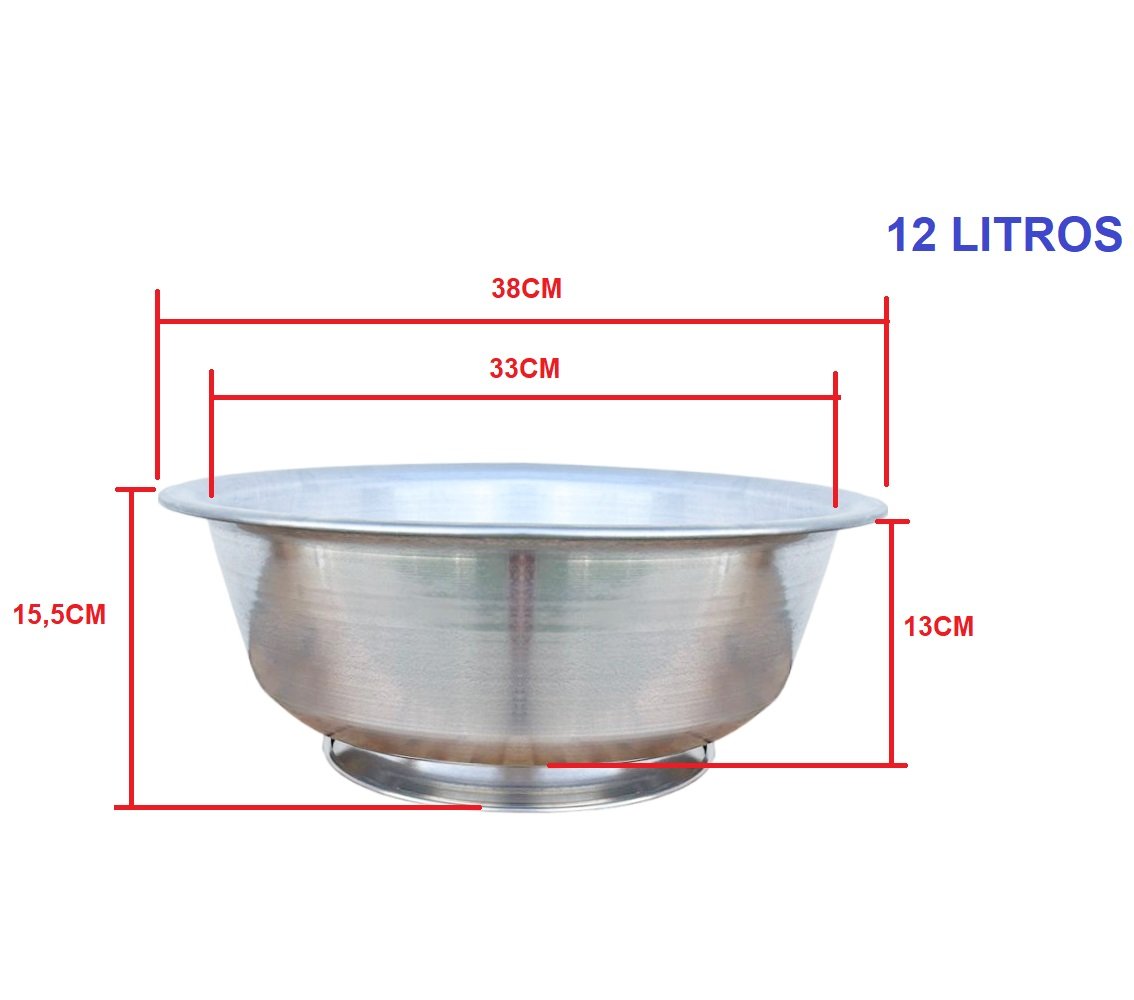 Champanheira Grande Alumínio Polido Luxo 12l Premium - 3