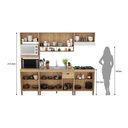 Ver imagem 4 de Cozinha Completa 11 Portas 1 Gaveta com Bancada Torino