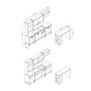 Ver imagem 3 de Cozinha Completa 11 Portas 1 Gaveta com Bancada Torino