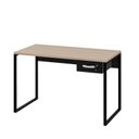 Ver imagem 3 de Escrivaninha Mesa Escritório Diretor 120cm Industrial Carvalho Bege