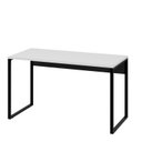 Ver imagem 3 de Escrivaninha Mesa Escritório Diretor Estilo 135cm Industrial Branco