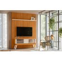 Ver imagem 1 de Estante Frizz New Premium para Tv de até 65 Polegadas - Cinamomo /off White - Madetec