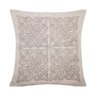 Capa de Almofada Grécia Jacquard 45x45cm Estampa Frente e Verso com Zíper Cor Caqui - 5