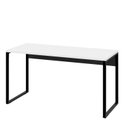 Ver imagem 3 de Escrivaninha Mesa Escritório Escrivaninha 150cm Industrial Branco