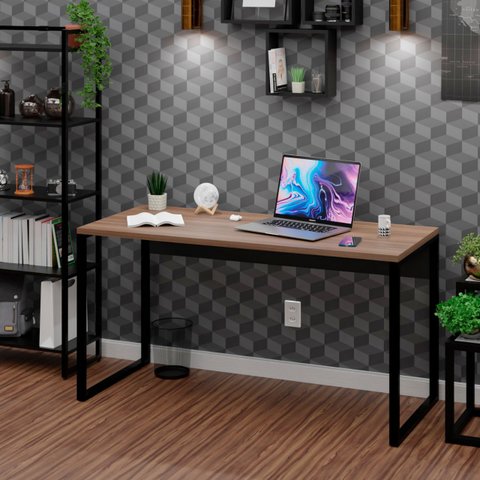 Escrivaninha Mesa Escritório Escrivaninha Industrial 150cm