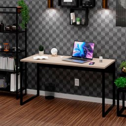 Mesa Para Escritório Escrivaninha Industrial 150cm - 1