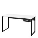 Ver imagem 4 de Escrivaninha Mesa de Escritório Industrial 150cm Branca