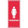 Adesivo de Porta Banheiro Feminino 3 Arte Destaque M - 0,83 X 2,13 Metros - 2