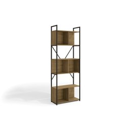 Kit 3 Estantes para Livros Industrial 7 Prateleiras 200cmx216cm Office - 4