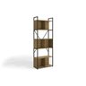 Kit 3 Estantes para Livros Industrial 7 Prateleiras 200cmx216cm Office - 4