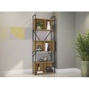 Ver imagem 6 de Kit 3 Estantes para Livros Industrial 7 Prateleiras 200cmx216cm Office