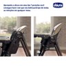 Cadeira de Alimentação Chicco Alta 6m -18kg Polly Preta - 6079756950610 6079756950610 - 8