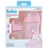 Kit 2 Mamadeira Easy Flow Nuvem Rosa 120ml e 270ml Anticolica Buba - 3
