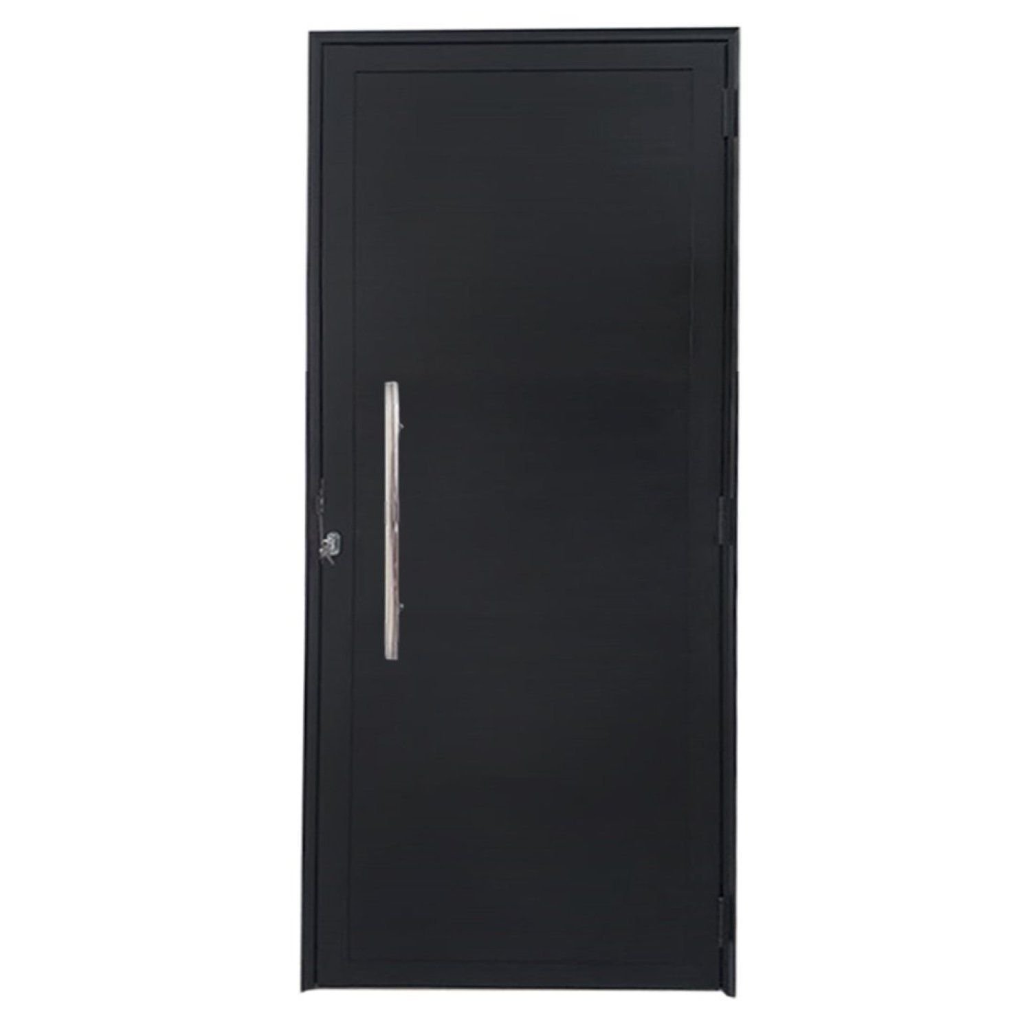 Porta Lambril de Alumínio 210 X 80cm com Puxador Linha Veneza