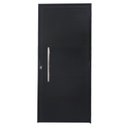 Ver imagem 1 de Porta Lambril de Alumínio 210 X 80cm com Puxador Linha Veneza Esquadrias Bergamo Abertura Direita