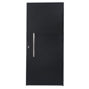 Porta Lambril de Alumínio Direita 210 x 80cm com Puxador Linha Veneza Esquadrias Bergamo