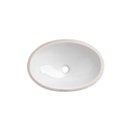 Ver imagem 1 de Cuba Branco Embutir Oval Pequena 39,0x30,0 Cm - Celite