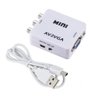 Mini Adaptador Conversor de Av para Vga Av2vga - 1