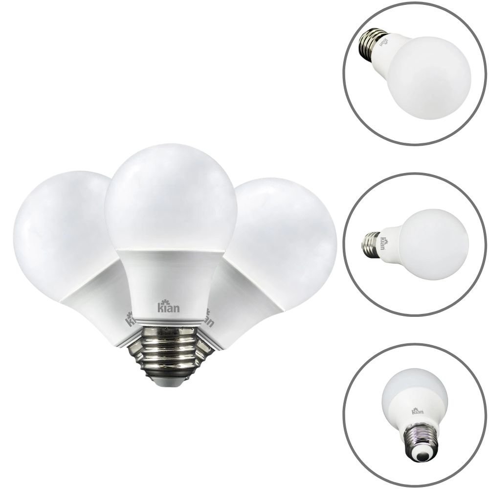 LÂMPADAS LED BULBO 15W 6500K BRANCA FRIA KIT 3 UNIDADES Kian - 2