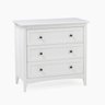Cômoda 3 Gavetas Madeira Maciça Branca Nest - 2