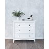 Cômoda 3 Gavetas Madeira Maciça Branca Nest - 1