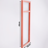 Estrutura para Prateleira 2 Niveis Industrial 43x18 Metal Rose Gold - 5
