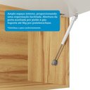 Ver imagem 7 de Armário de Cozinha com Balcão e Tampo 17 Portas 5 Gavetas Pérola 100% Mdf Vidro Reflecta Amêndoa/off