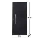 Ver imagem 5 de Porta Lambril de Alumínio 210 x 90cm com Puxador Linha Veneza Lado Esquerdo